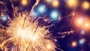 Fireworks display at Newton Aycliffe care home